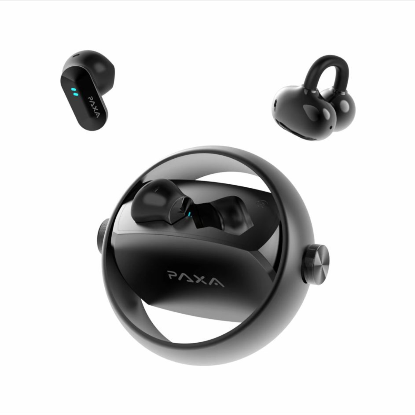 PAXA - Écouteurs double mode, 2 modes d'utilisation, utilisables simultanément