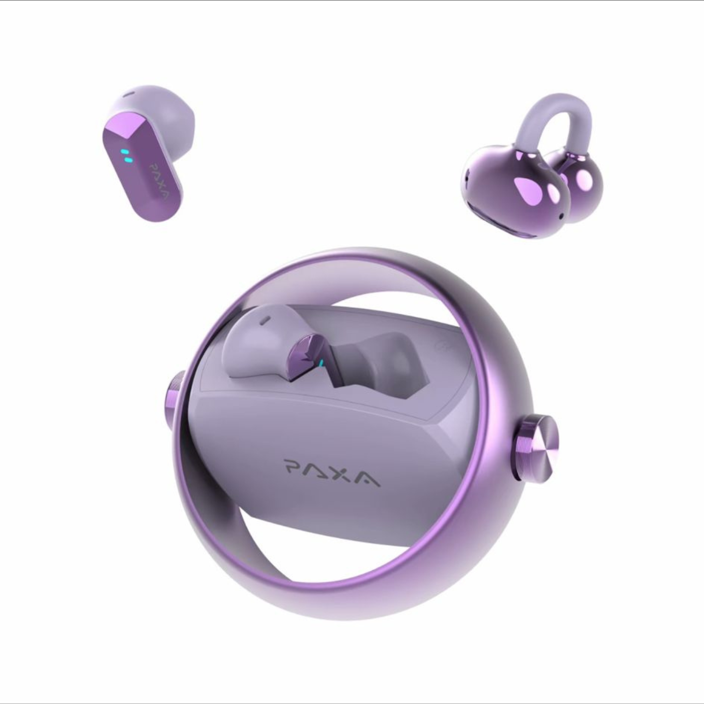 PAXA - Écouteurs double mode, 2 modes d'utilisation, utilisables simultanément