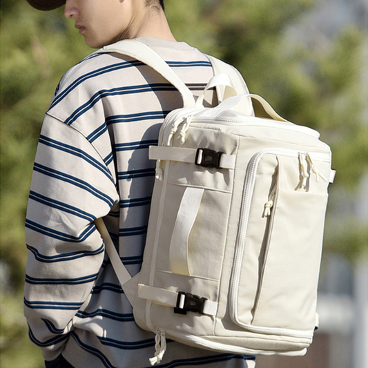 DriftPack – Sac à dos avec 6 poches, compartiment PC et espace chaussures