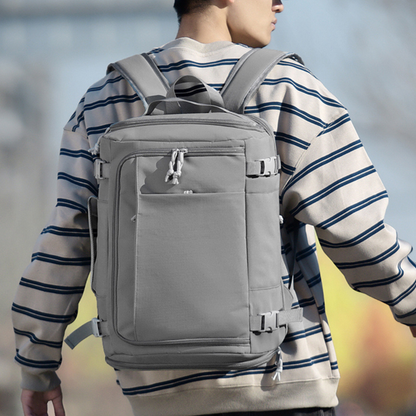 DriftPack – Sac à dos avec 6 poches, compartiment PC et espace chaussures