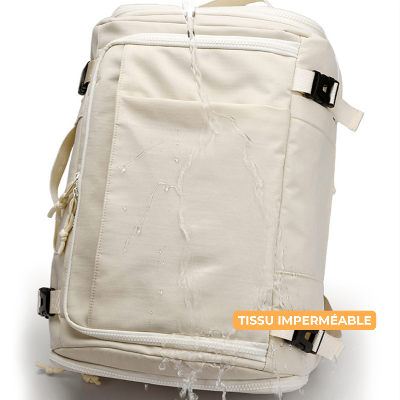 DriftPack – Sac à dos avec 6 poches, compartiment PC et espace chaussures